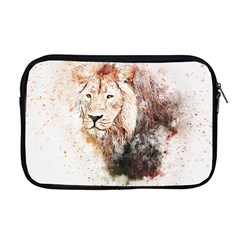 Lion Animal Art Abstract Apple Macbook Pro 17  Zipper Case by Celenk