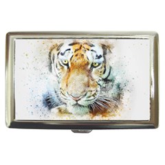 Tiger Animal Art Abstract Cigarette Money Cases by Celenk