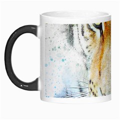 Tiger Animal Art Abstract Morph Mugs by Celenk