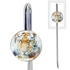 Tiger Animal Art Abstract Book Mark by Celenk