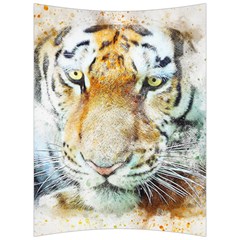 Tiger Animal Art Abstract Back Support Cushion by Celenk