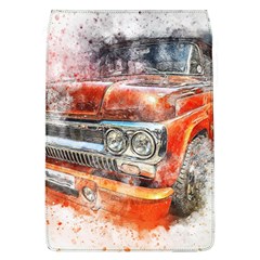 Car Old Car Art Abstract Flap Covers (l)  by Celenk