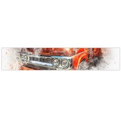 Car Old Car Art Abstract Large Flano Scarf 