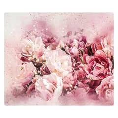 Flowers Bouquet Art Abstract Double Sided Flano Blanket (small)  by Celenk