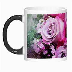 Flowers Roses Bouquet Art Abstract Morph Mugs by Celenk