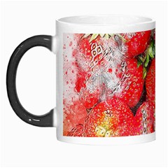 Strawberries Fruit Food Art Morph Mugs by Celenk