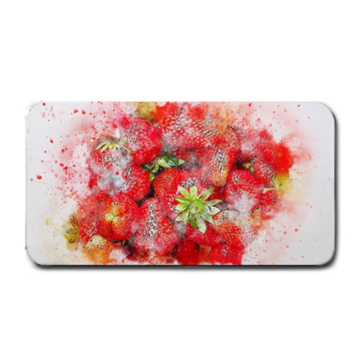 Strawberries Fruit Food Art Medium Bar Mats