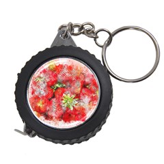 Strawberries Fruit Food Art Measuring Tape by Celenk