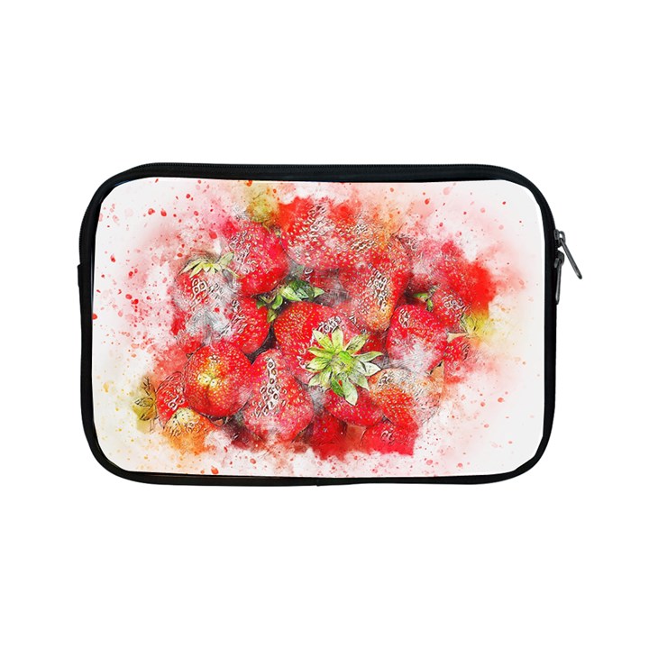 Strawberries Fruit Food Art Apple iPad Mini Zipper Cases