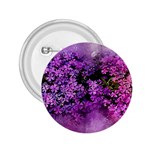 Flowers Spring Art Abstract Nature 2.25  Buttons Front