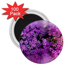 Flowers Spring Art Abstract Nature 2 25  Magnets (100 Pack)  by Celenk