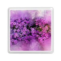 Flowers Spring Art Abstract Nature Memory Card Reader (square)  by Celenk