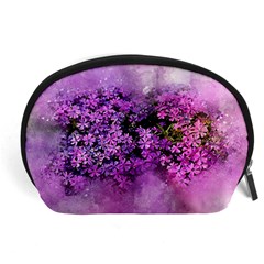 Flowers Spring Art Abstract Nature Accessory Pouches (large)  by Celenk