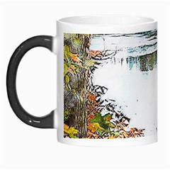 River Water Art Abstract Stones Morph Mugs by Celenk