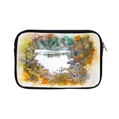 River Water Art Abstract Stones Apple Ipad Mini Zipper Cases by Celenk