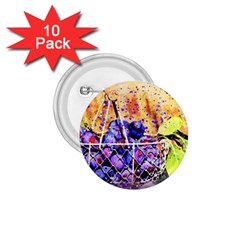 Fruit Plums Art Abstract Nature 1 75  Buttons (10 Pack) by Celenk