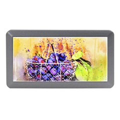 Fruit Plums Art Abstract Nature Memory Card Reader (mini) by Celenk