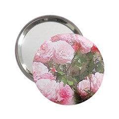 Flowers Roses Art Abstract Nature 2 25  Handbag Mirrors by Celenk