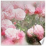 Flowers Roses Art Abstract Nature Canvas 16  x 16   15.2 x15.41  Canvas - 1