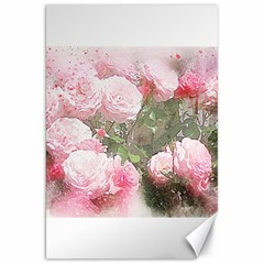 Flowers Roses Art Abstract Nature Canvas 20  X 30   by Celenk