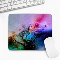 Lizard Reptile Art Abstract Animal Large Mousepads by Celenk