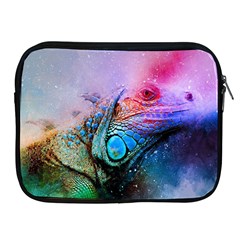 Lizard Reptile Art Abstract Animal Apple Ipad 2/3/4 Zipper Cases by Celenk