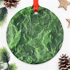 Geological Surface Background Ornament (round) by Celenk