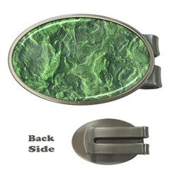 Geological Surface Background Money Clips (oval)  by Celenk