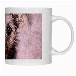 Dog Pet Terrier Art Abstract White Mugs Right