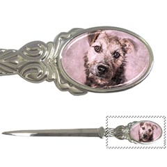 Dog Pet Terrier Art Abstract Letter Openers by Celenk