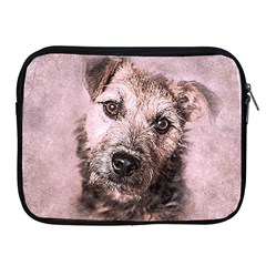 Dog Pet Terrier Art Abstract Apple Ipad 2/3/4 Zipper Cases by Celenk