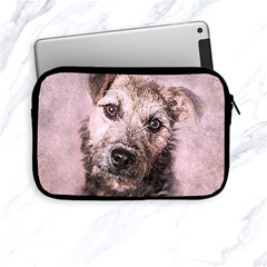 Dog Pet Terrier Art Abstract Apple Ipad Mini Zipper Cases by Celenk