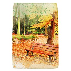 Tree Park Bench Art Abstract Flap Covers (s)  by Celenk