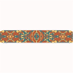 Multicolored Abstract Ornate Pattern Small Bar Mats by dflcprints