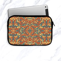 Multicolored Abstract Ornate Pattern Apple Ipad Mini Zipper Cases by dflcprints