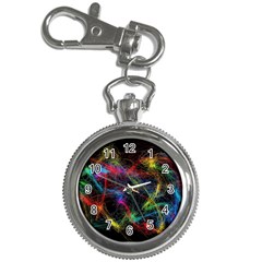 Background Light Glow Abstract Art Key Chain Watches by Celenk