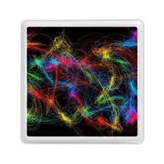 Background Light Glow Abstract Art Memory Card Reader (square)  by Celenk