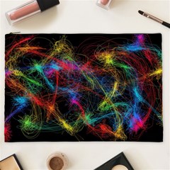 Background Light Glow Abstract Art Cosmetic Bag (xxl)  by Celenk