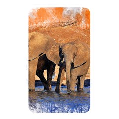 Elephants Animal Art Abstract Memory Card Reader by Celenk