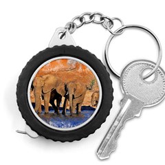 Elephants Animal Art Abstract Measuring Tape by Celenk