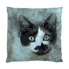 Cat Pet Art Abstract Vintage Standard Cushion Case (one Side) by Celenk