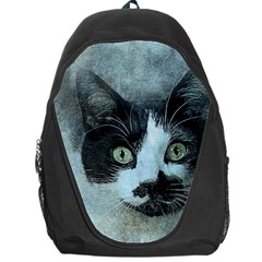 Cat Pet Art Abstract Vintage Backpack Bag by Celenk