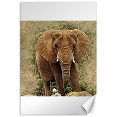 Elephant Animal Art Abstract Canvas 20  X 30   by Celenk