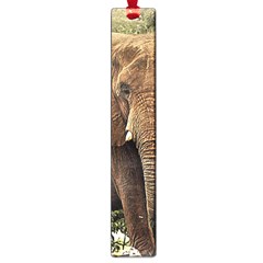 Elephant Animal Art Abstract Large Book Marks by Celenk