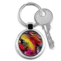 Background Art Abstract Watercolor Key Chains (round)  by Celenk