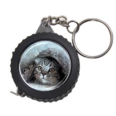 Cat Pet Art Abstract Vintage Measuring Tape by Celenk