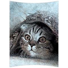 Cat Pet Art Abstract Vintage Back Support Cushion by Celenk