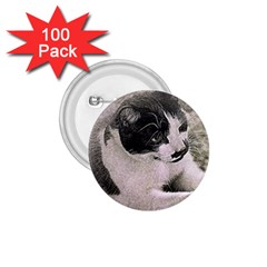 Cat Pet Art Abstract Vintage 1 75  Buttons (100 Pack)  by Celenk