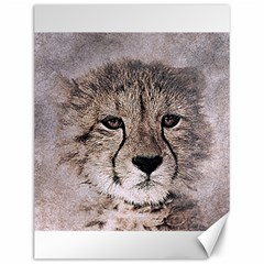 Leopard Art Abstract Vintage Baby Canvas 12  X 16   by Celenk