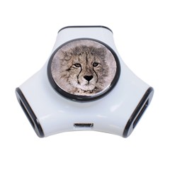 Leopard Art Abstract Vintage Baby 3-port Usb Hub by Celenk